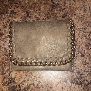 Small Gold Chain Wallet